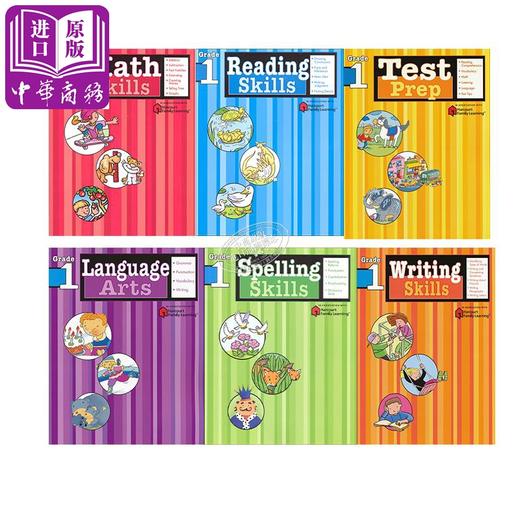 【中商原版】Flash Kids 1年级教辅 Harcourt Family Learning Grade1 商品图0