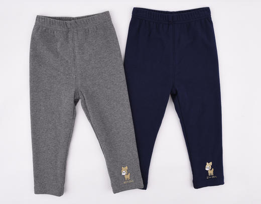 棉果果秋冬季女童氨棉弹力打底裤M422206419726 商品图4