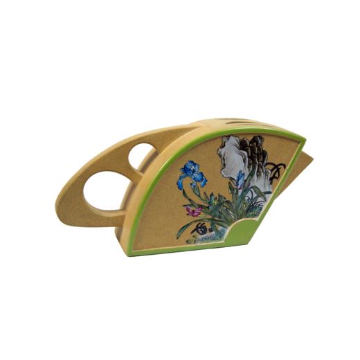 扇形珐琅彩壶 商品图1