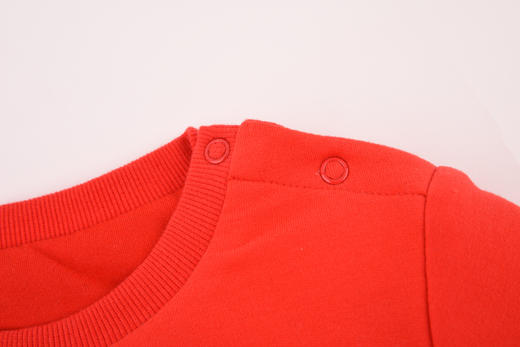 棉果果秋冬季女童小毛圈纯棉内里夹棉圆领卫衣 M422180819738 商品图4