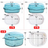 厨房大号塑料碗柜带盖沥水架装碗筷收纳盒， 商品缩略图7