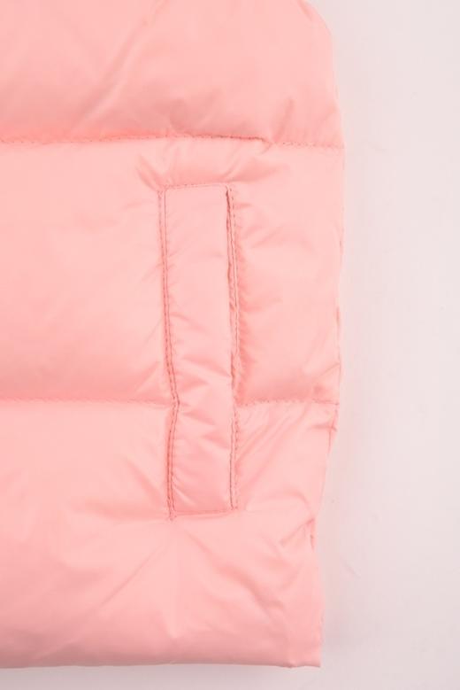 棉果果秋冬季男童女童连帽羽绒马夹M402171919750 商品图3