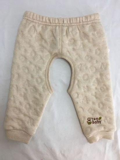 棉果果秋冬季男宝女宝新疆彩棉男童女童空气层长裤M401200619610 商品图4