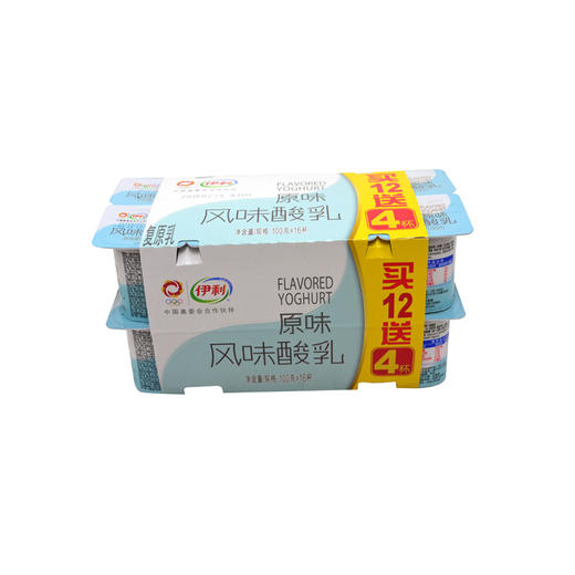 伊利原味风味发酵乳100g*16 商品图0