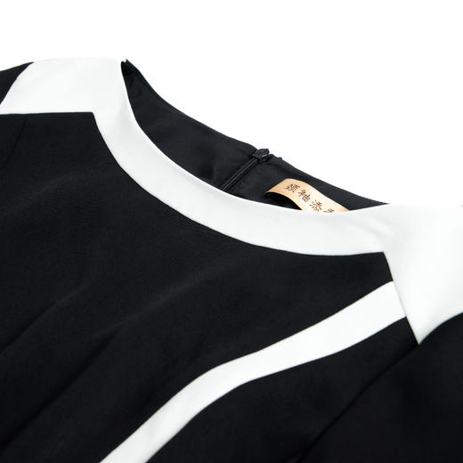 J8181975颈袖添香气质女神范包臀收腰显瘦修身OL面试职场装正装连衣裙J8181975 商品图3