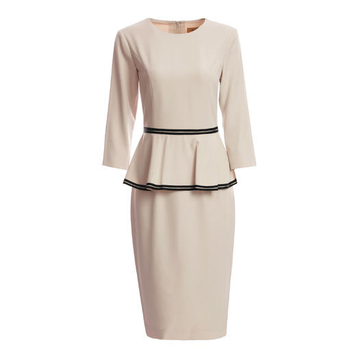 “原则线”-J8182225颈袖添香七分袖五分袖连衣裙春秋时尚气质修身包臀职业装J8182225 商品图4