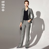 ▲J83A2859颈袖添香2019春秋新款时尚职场气质OL职业装修身小西装正装女套装J83A2859 商品缩略图0