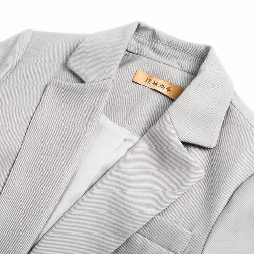 J7100029B颈袖添香气质女潮职业装小西装套装韩版时尚正装工装西服J7100029B 商品图1