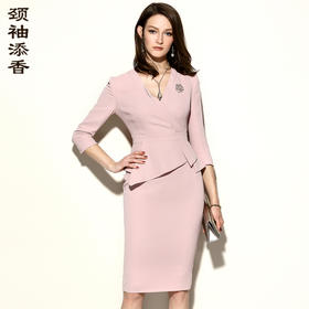 J8182440B 电视剧”危机公关“赞助款式 年销售1万件爆款 镇店 新粉必入颈袖添香