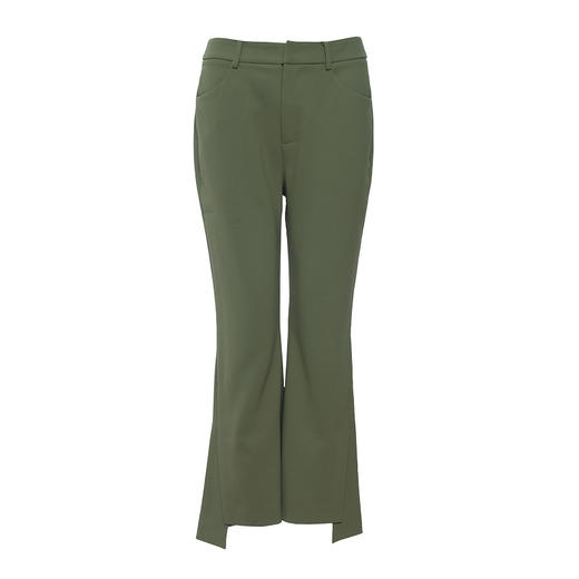 VIMAGE纬漫纪女装秋季新品商务通勤职场九分裤休闲直筒西装裤V1205805 商品图3