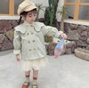 【童装】秋款双排扣儿童风衣 商品缩略图1