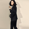 J93A3914颈袖添香秋季新款时尚修身气质OL正装职业装西装套裤套装女J93A3914 商品缩略图1