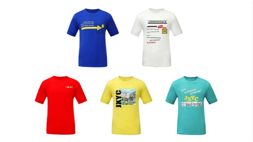 【七彩阳光】夏装圆领T恤【锦绣育才教育集团】 商品图0