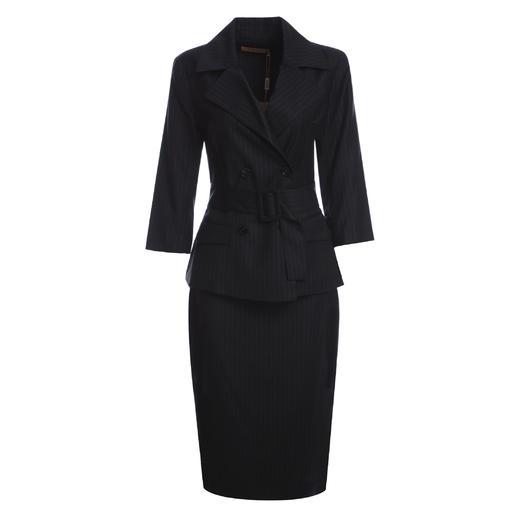 **J8102232颈袖添香春秋时尚商务职业装修身正装韩版小西装套装女七分袖J8102232 商品图4