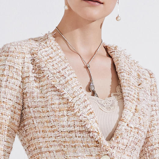 孤品 颈袖添香-套裙-J8302788B颈袖添香秋冬季新款职业装套装女装正装时尚气质商务小西装套裙J8302788B不退可换 商品图7