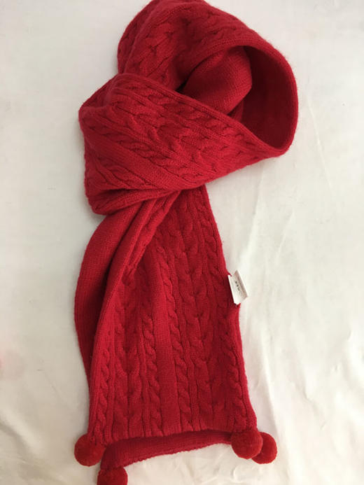 棉果果秋冬季女童毛线 围巾用品M424410519731 商品图2