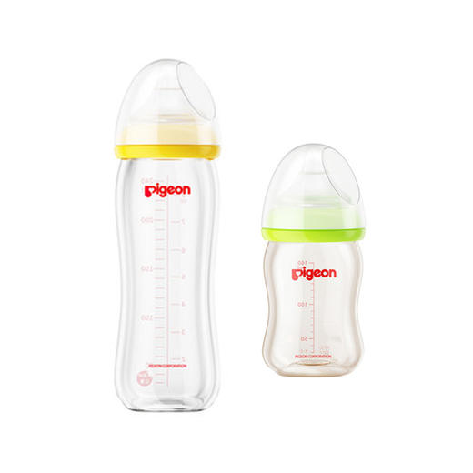 【一般贸易】贝亲-“自然实感”宽口径PPSU奶瓶240ml（黄色）/160ml（绿色） 商品图0