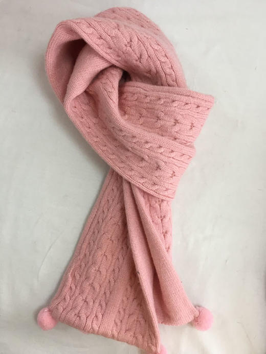 棉果果秋冬季女童毛线 围巾用品M424410519731 商品图3