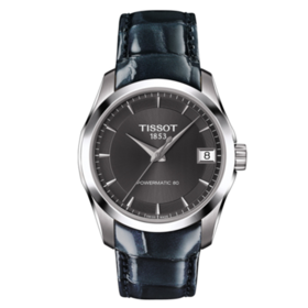 天梭 TISSOT 库图系列女士自动机械腕表 T035.207.16.061.00