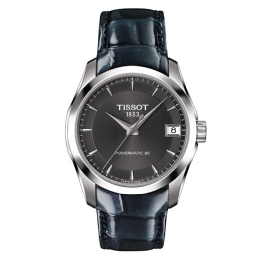 天梭 TISSOT 库图系列女士自动机械腕表 T035.207.16.061.00 商品图0
