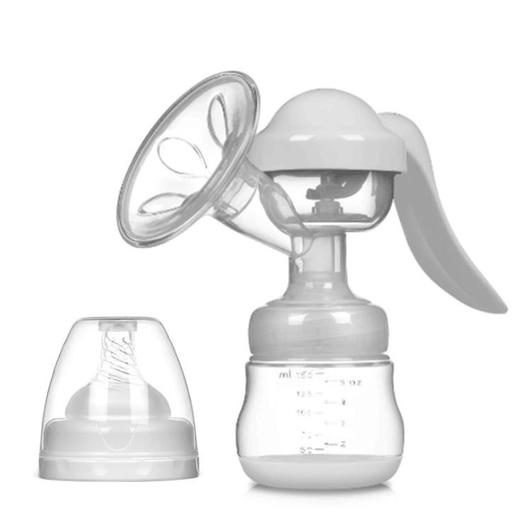 【母婴用品】婴儿手动式吸奶器防回流 孕妇便携式集奶器花瓣按摩护吸奶瓶 商品图2