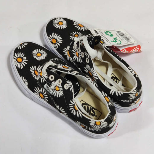 vans菊花印花图案休闲鞋