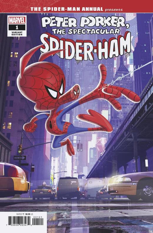 蜘蛛侠年刊 蜘猪侠 特刊 Spider-Man Annual （2019）Spider-Ham 变体 商品图0