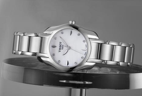 天梭 TISSOT 海浪系列女士石英腕表 T023.210.11.116.00 商品图2