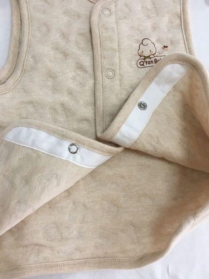 棉果果秋冬季新疆彩棉男童女童 空气层马夹M401171619614 商品图2