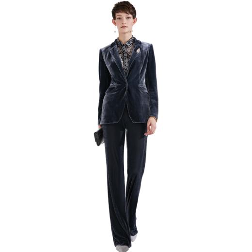 预售 雅痞公子丝绒套裤  J93A3585 预计9.25发货 商品图4