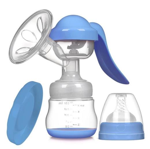 【母婴用品】婴儿手动式吸奶器防回流 孕妇便携式集奶器花瓣按摩护吸奶瓶 商品图4