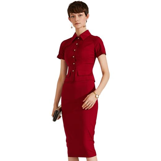 “口袋情书”💌 修身套裙 J9203572 商品图5