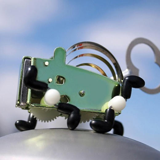 发条小人美国kikkerland金属机械奇趣创意减压玩具