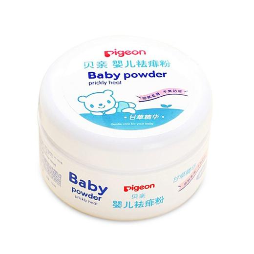 【一般贸易】Pigeon贝亲盒装婴儿减痱粉120g HA09 商品图0