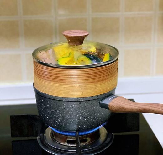 CHEFWAY/世夫威 多功能不粘奶锅 赠竹蒸笼【付款3~5天发货 周末顺延】 商品图0