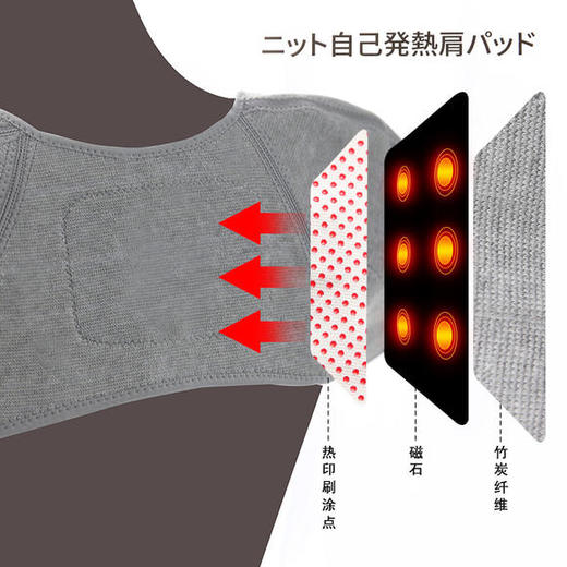 CZMY-S9173新款保暖防寒呵护肩部健康男女通用护肩 商品图1