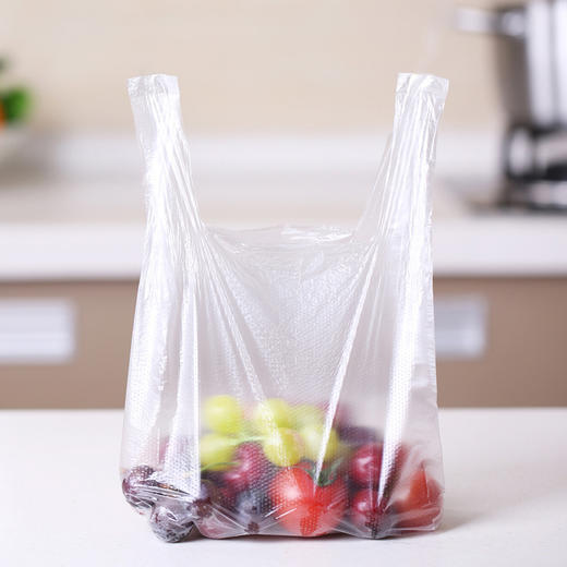 美丽雅 抽取式背心保鲜袋中号25*30cm*140只 手提式食品袋 商品图3
