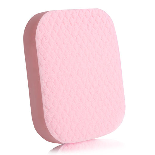 优家（UPLUS）加厚方形洁面扑洗脸棉（卸妆 洗脸扑 亲肤海绵）（颜色随机） 商品图0