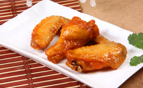 【临期产品特价】中粮奥尔良风味对翅4对360G买一送一