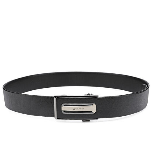 金利来（Goldlion)男士皮带自动扣礼盒简约腰带 男款时尚头层牛皮内扣裤带  MPC81062-2191  110-120CM 礼物送男友 商品图4