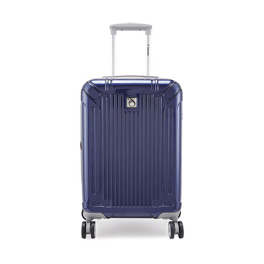 外交官（Diplomat）镜面扩充层箱子登机箱行李箱男女旅行箱万向轮拉杆箱密码箱TC-6012 20英寸 深蓝色 商品图0