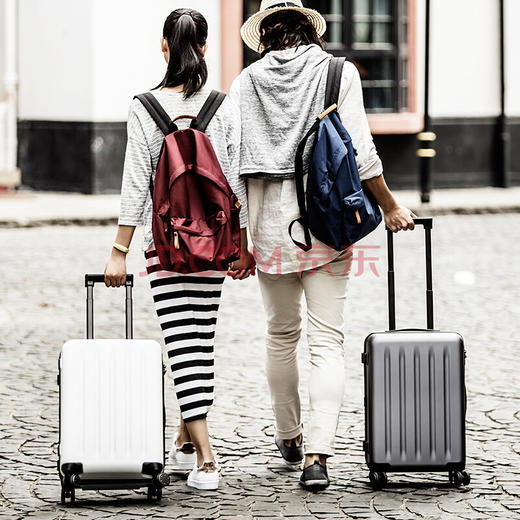 90分行李箱 PC旅行箱男女 静音万向轮拉杆箱多瑙河 20英寸登机箱 星空灰 商品图0