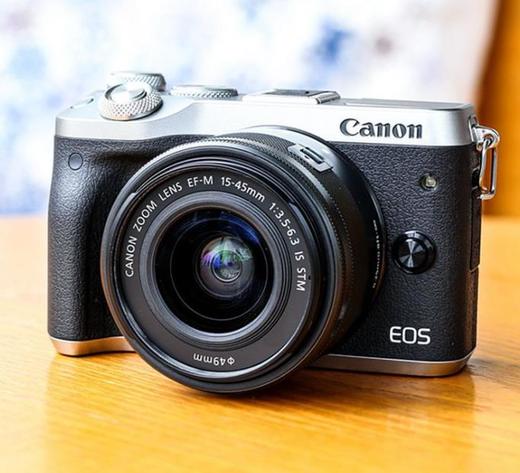 【canon微单相机】Canon/佳能 EOS M6(15-45mm)套机微单相机美颜自拍相机旅游m6 商品图1
