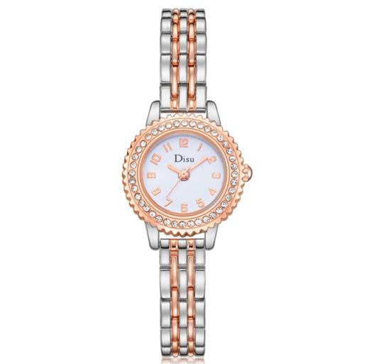 【女士手表】。石英表欧美镶钻高贵时装手表简约休闲女款表手表 商品图2