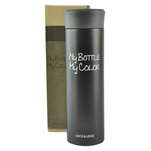 乐扣乐扣（lock&lock）缤纷保温杯 LHC4014BLK（330ml）黑色 商品图0