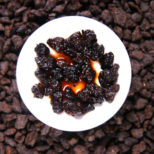 热销爆款！吉顺号C级糯香茶化石熟茶口粮茶一斤实惠装500g/罐 商品图3