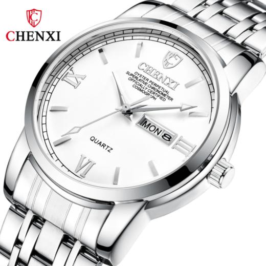【男士手表】CHENXI手表8211现货批发钢带商务手表 商品图1