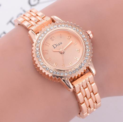 【女士手表】。石英表欧美镶钻高贵时装手表简约休闲女款表手表 商品图1