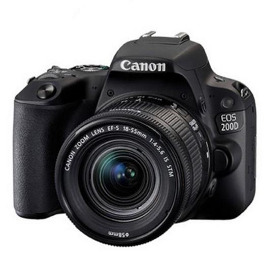 【canon微单相机】佳能 EOS 200D套机18-55 单反相机入门级 数码高清照相机佳能200D 商品图2