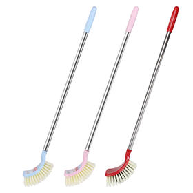 美丽雅软毛马桶刷塑料大象鼻洁厕刷清洁刷洗厕所多用刷卫生间刷